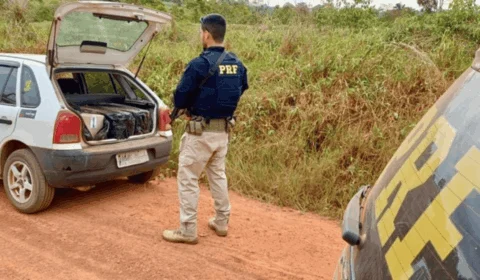 PRF apreende 1.500 maços de cigarros sem nota fiscal no interior do Acre