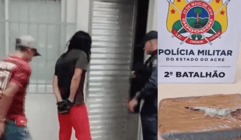 Homens que se passavam por pedreiros no Acre são presos em flagrante com drogas