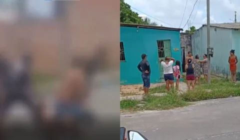 VÍDEO: filho mata mãe a facadas em Manaus e é executado pela população