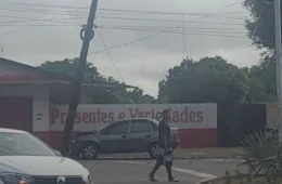 Motorista embriagada bate em poste e deixa bairros de Boa Vista sem energia