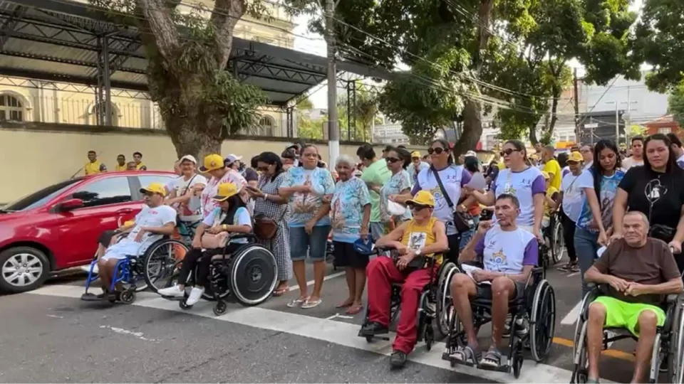 Fé e inclusão: Romaria da Acessibilidade marca o início do encerramento do Círio de Nazaré