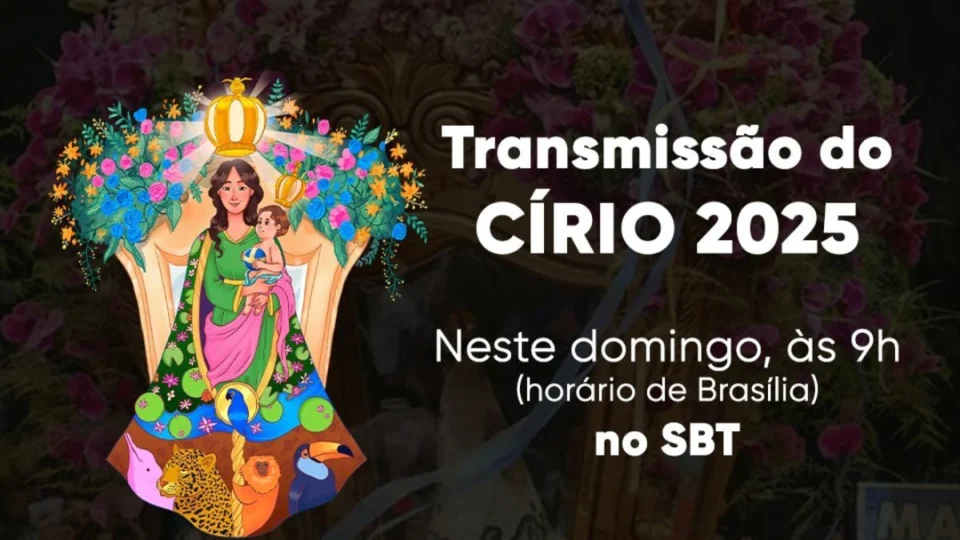 Círio de Nazaré 2025 será transmitido ao vivo pelo SBT neste domingo (12)