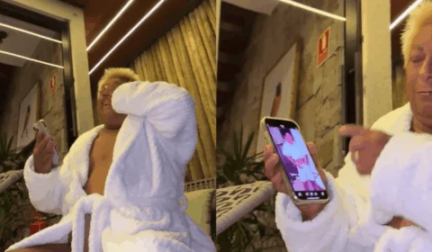 Foto antiga de Patixa viraliza e ela lamenta ganho de peso: ‘tô muito gorda’