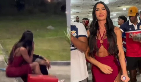 VÍDEO: Gracyanne Barbosa é assaltada na Barra da Tijuca e tem carro levado