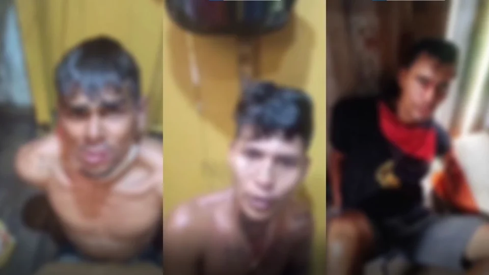 Homens são torturados em ‘tribunal do crime’ em Manacapuru; vídeo mostra vítimas pedindo para que não roubem mais