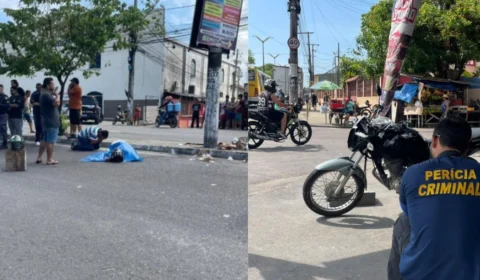 Motociclista morre após passar mal e colidir com poste em Manaus