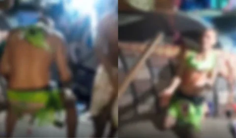 VÍDEO: homem é humilhado e agredido dentro de cela no Amazonas; traficante teria mandado gravar cena