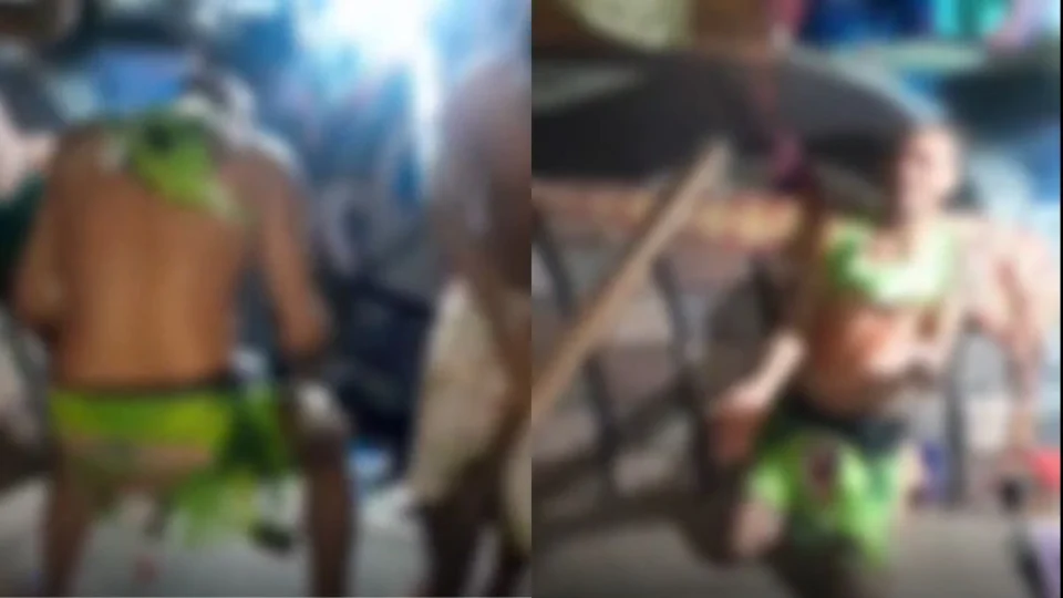 VÍDEO: homem é humilhado e agredido dentro de cela no Amazonas; traficante teria mandado gravar cena