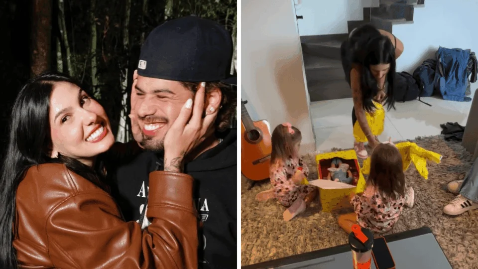 Vídeo de Ana Castela com filhos de Zé Felipe e Virgínia vira assunto nas redes; veja