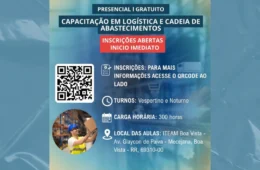 ITEAM oferece 160 vagas gratuitas em curso de Logística e Cadeia de Abastecimento