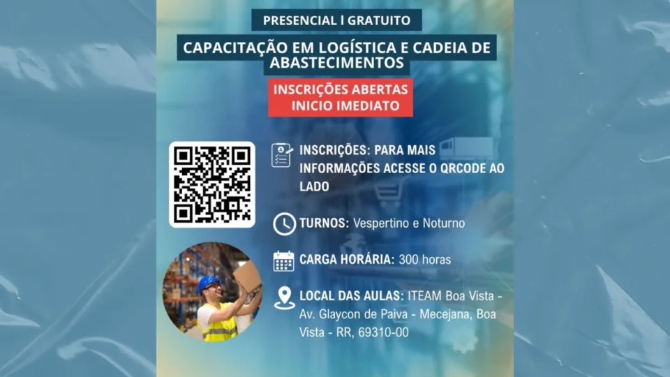 ITEAM oferece 160 vagas gratuitas em curso de Logística e Cadeia de Abastecimento