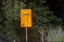 VÍDEO: Tiros em placa de trânsito assustam moradores na zona Leste de Porto Velho