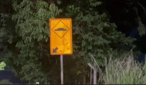 VÍDEO: Tiros em placa de trânsito assustam moradores na zona Leste de Porto Velho