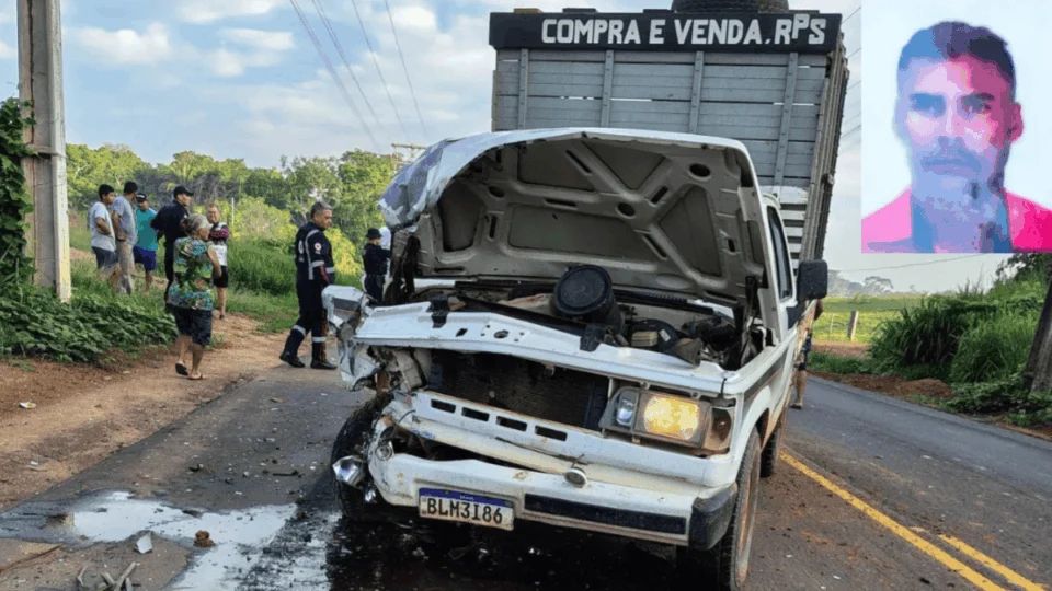 Motociclista morre após colisão frontal com uma caminhonete no interior do Acre