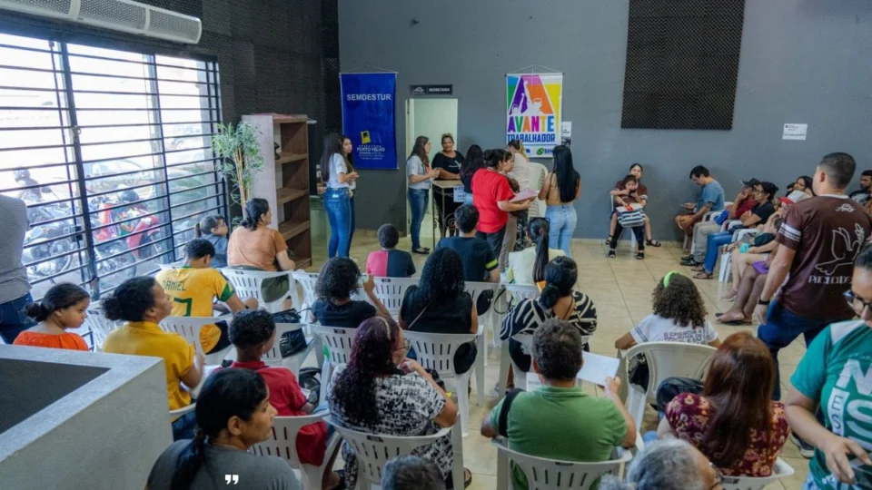 Sine Municipal anuncia 123 vagas de emprego em Porto Velho