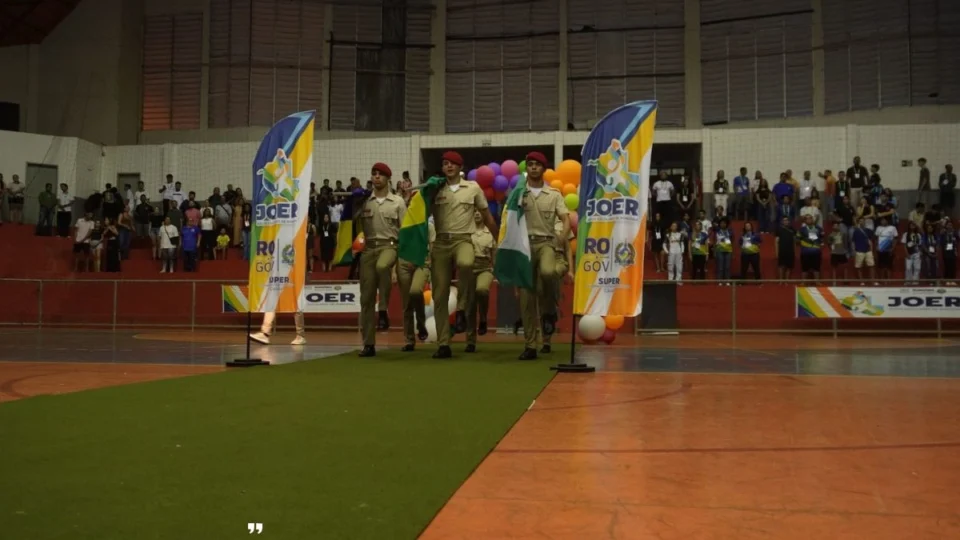 VÍDEO: Cacoal recebe cerimônia de abertura dos Jogos Escolares de Rondônia 2025