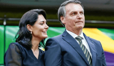 ‘Meu galego dos olhos azuis’, diz Michelle Bolsonaro ao defender retorno de Jair em 2026