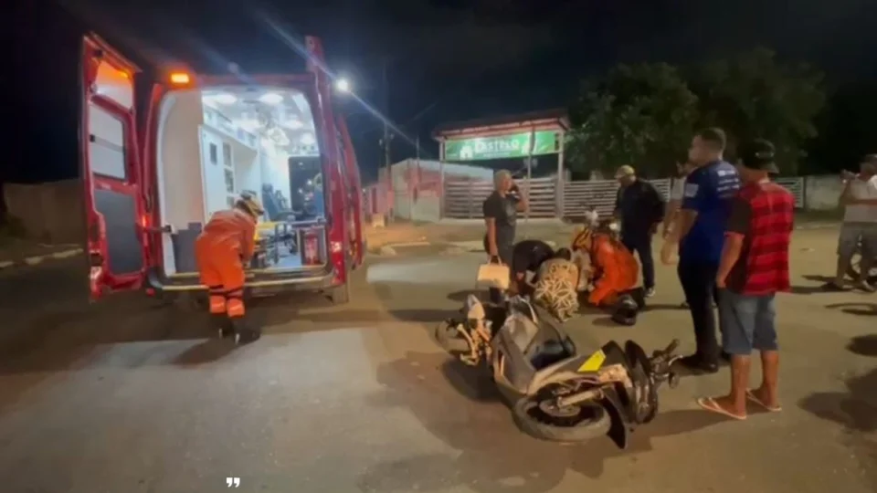 VÍDEO: Motorista avança preferencial e foge após atropelar mulher no bairro Igarapé em Porto Velho