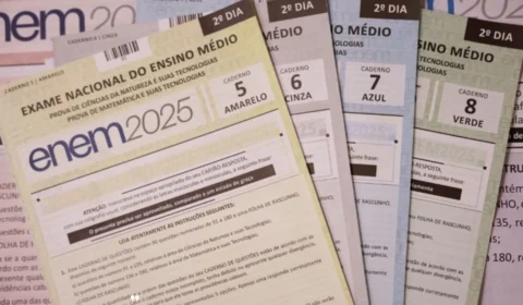 Enem 2025: MEC libera cadernos e respostas do segundo dia de prova
