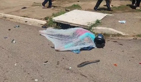 VÍDEO: Mulher de 60 anos morre em grave acidente na Pinheiro Machado em Porto Velho