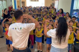 VÍDEO: Escola Pequeno Gênio recebe ação do projeto Nossa Escola Contra a Dengue