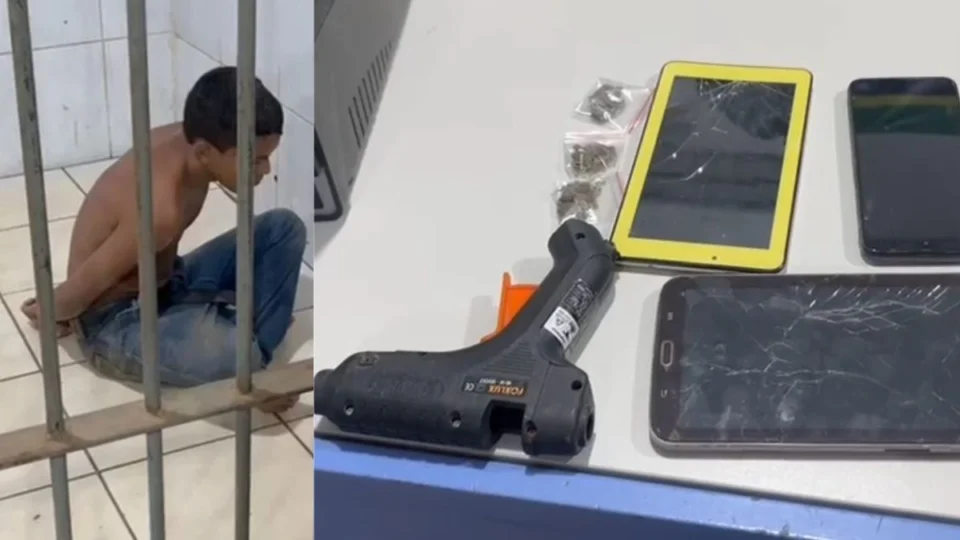 VÍDEO: Dupla invade casa e rouba moradores na zona Leste de Porto Velho; PM prende um dos suspeitos