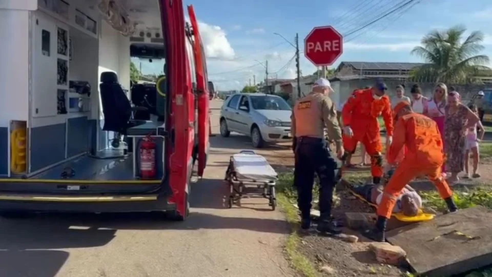 VÍDEO: Homem é contido com bala de borracha após desobedecer PM em Porto Velho