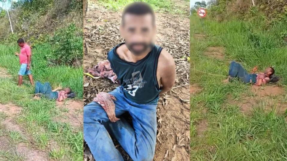 Homem é imobilizado por moradores após ameaçar mulheres no interior do Acre
