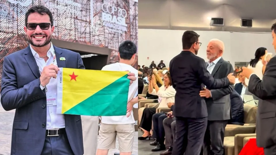 Governador do Acre participa da abertura da COP30 e destaca potencial do estado para o mundo