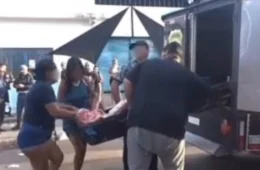 VÍDEO: Tiroteio em festa no Coroado deixa um homem morto e mulher ferida em Manaus