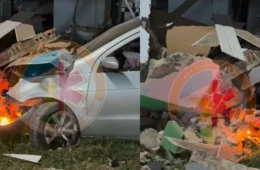 Motorista perde controle e colide com comércio no Jardim Floresta