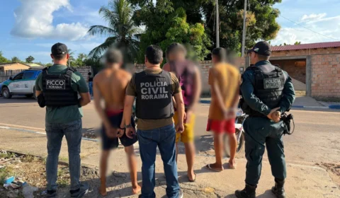 PCRR desmantela grupo e prende três suspeitos de sequestro em Rorainópolis