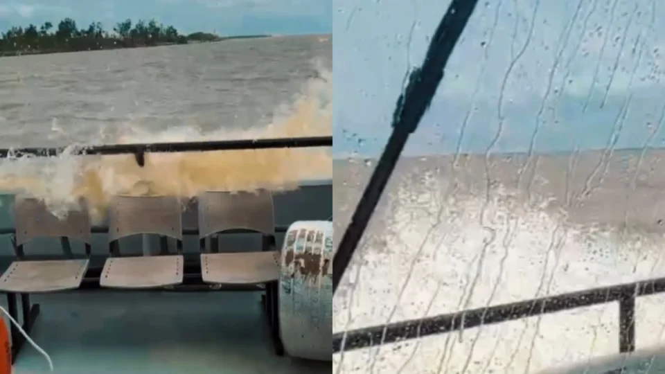 Expedição da UEA enfrenta chuva intensa no rio Amazonas durante rota rumo à COP 30