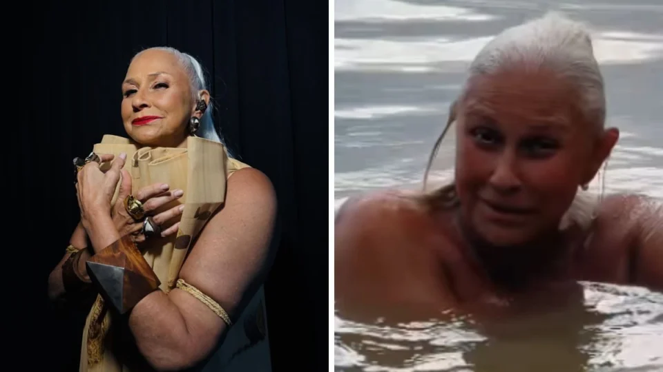 Fafá de Belém viraliza ao aparecer em topless em rio de Belém durante COP30; veja vídeo