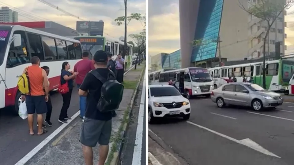 Motorista se revolta e usa machadinha em discussão em Manaus; veja vídeo