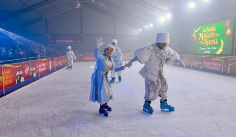 Natal em Manaus: veja como garantir vaga na pista de patinação da Ponta Negra