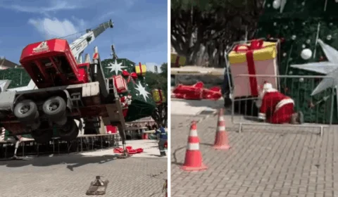 ‘Papai Noel’ é preso após tragédia na montagem da árvore de Natal em Manaus; saiba o porquê