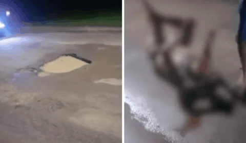 VÍDEO: Acidente grave expõe abandono das ruas de Iranduba e revolta moradores