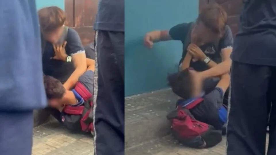 VÍDEO: Briga entre estudantes em Manaus deixa jovem ferido