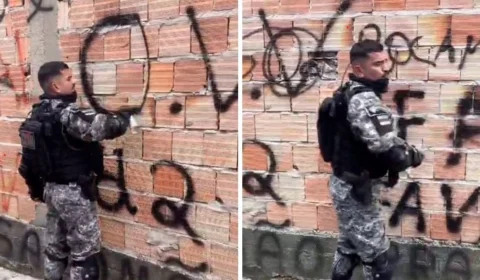 VÍDEO: Rocam atua em ‘boca’ na cidade de Manaus e apaga marca facção