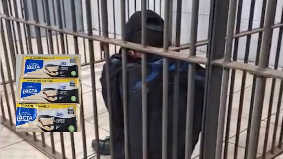 VÍDEO: Homem é preso após furtar barras de chocolate em supermercado na zona Sul de Porto Velho
