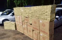 PRF apreende carga com cerca de 10 mil maços de cigarros na BR-364, no interior do Acre