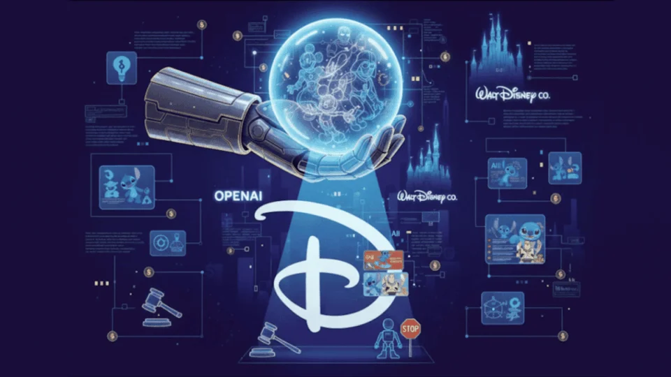 Disney investe US$ 1 bilhão na OpenAI e licencia personagens para criar vídeos com IA