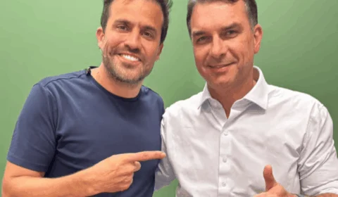 ‘Chega de Lula’, afirma Marçal ao declarar apoio a Flávio Bolsonaro