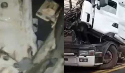 VÍDEO: Dois acidentes com veículos de carga são registrados em menos de 24 horas perto de Vilhena