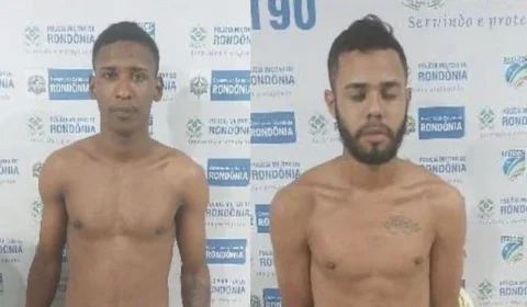 VÍDEO: Dois homens armados são presos durante patrulhamento na zona Leste de Porto Velho