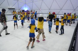 Pista de patinação do Natal Porto Velho Luz abre mais 3 mil vagas no Parque da Cidade