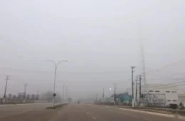 Neblina densa cobre Porto Velho nesta terça-feira após fortes chuvas