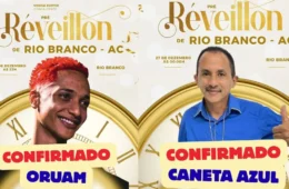 Sem atrações nacionais confirmadas, réveillon de Rio Branco vira alvo de memes com Oruam e Manoel Gomes