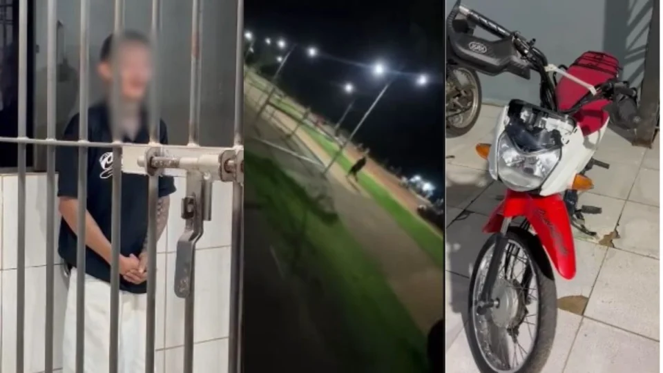 VÍDEO: Jovem é preso após provocar grave acidente e ferir policial em Porto Velho